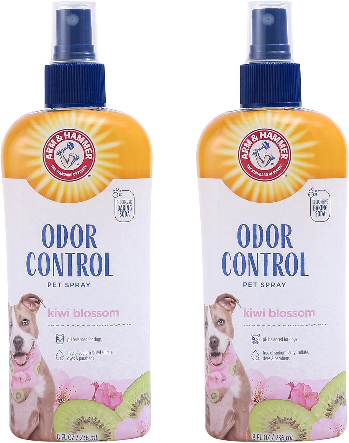 for Pets Super Deodorizing Spray for Dogs | Best Odor Eliminating Spray for All Dogs & Puppies | Fresh Kiwi Blossom Scent That Smells Great, 8 Ounces