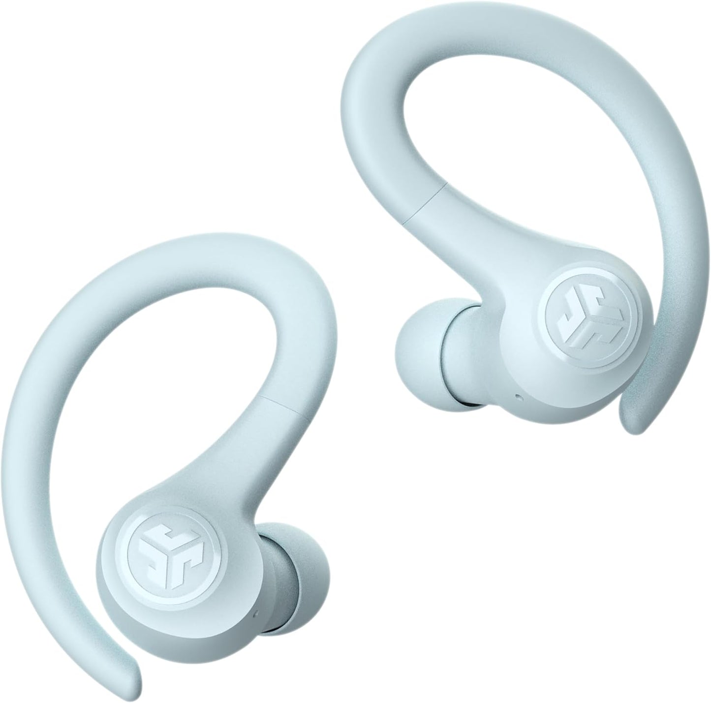 Go Sport+ Wireless Workout Earbuds Featuring C3 Clear Calling, Secure Earhook Sport Design, 35+ Hour Bluetooth Playtime, and 3 EQ Sound Settings (Light Blue)