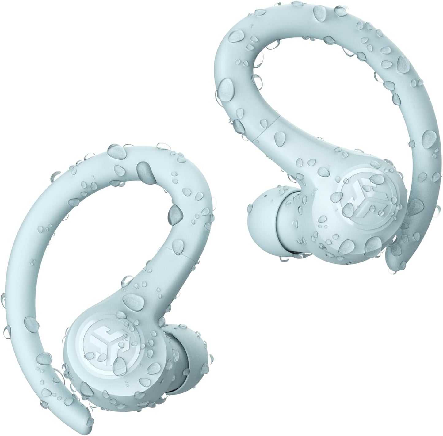 Go Sport+ Wireless Workout Earbuds Featuring C3 Clear Calling, Secure Earhook Sport Design, 35+ Hour Bluetooth Playtime, and 3 EQ Sound Settings (Light Blue)