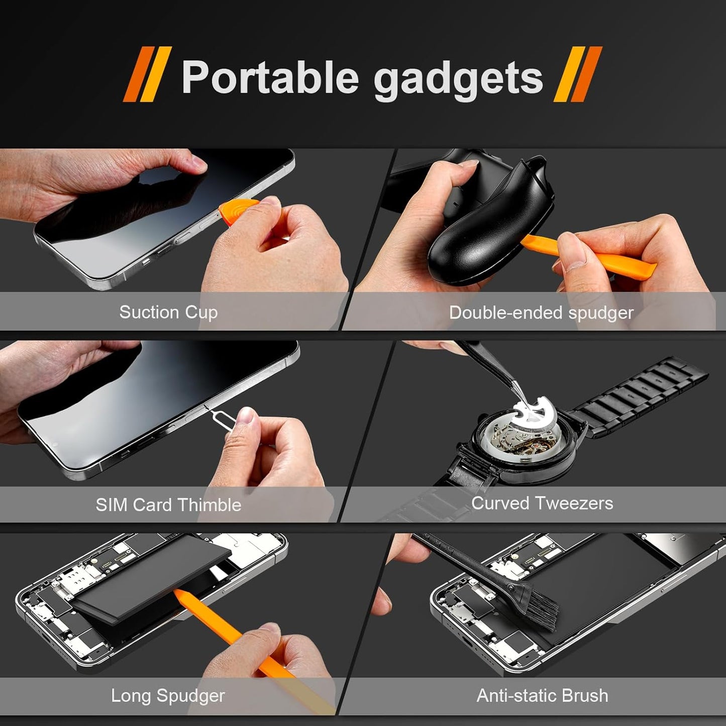 38Pcs Small Precision Screwdriver Set with Torx T5, T6, Y00, Mini Repair Tool Kit for Macbook, Computer, Laptop, Iphone, PS4 PS5, Xbox, Switch, Eyeglasses, Watch, Ring Doorbell, Electronic, Etc